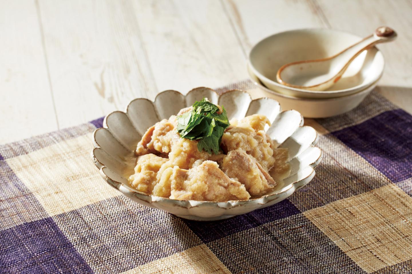 鶏肉のみぞれ煮