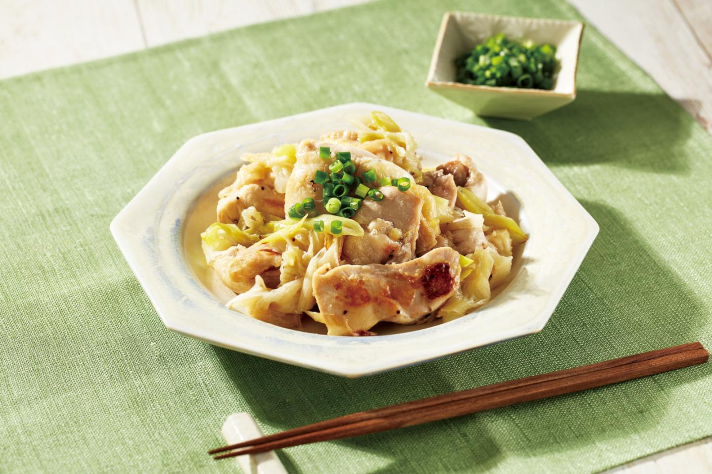 鶏肉のネギ塩焼き